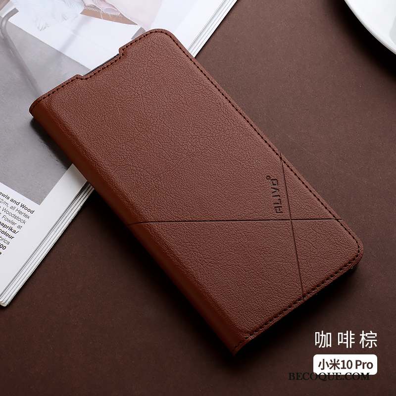 Xiaomi Mi 10 Pro Petit Fluide Doux Tout Compris Protection Très Mince Coque