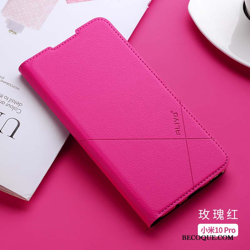 Xiaomi Mi 10 Pro Petit Fluide Doux Tout Compris Protection Très Mince Coque