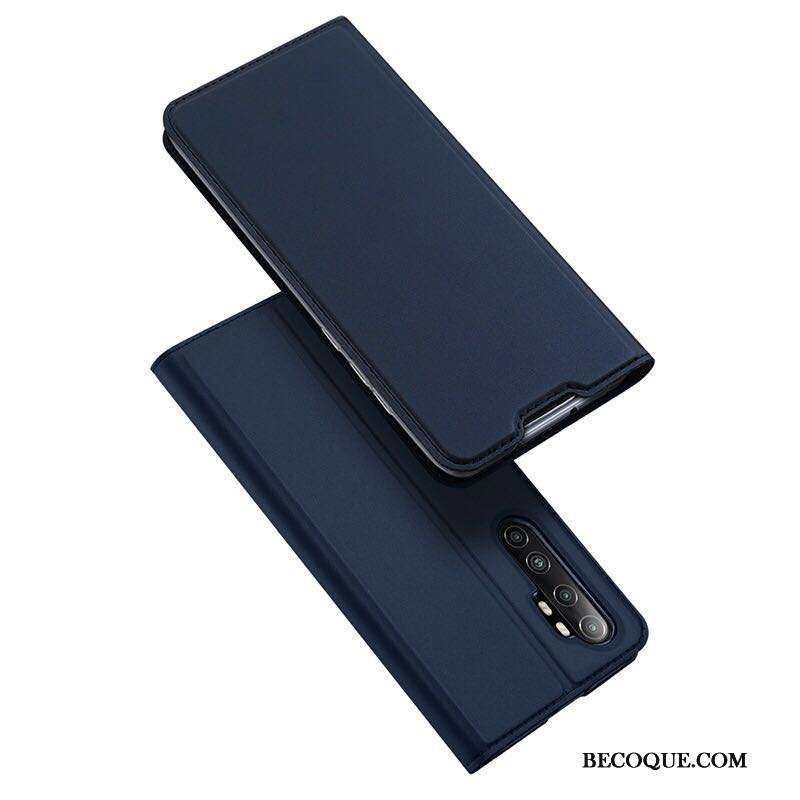 Xiaomi Mi Note 10 Lite Business Rose Étui En Cuir Petit Coque De Téléphone