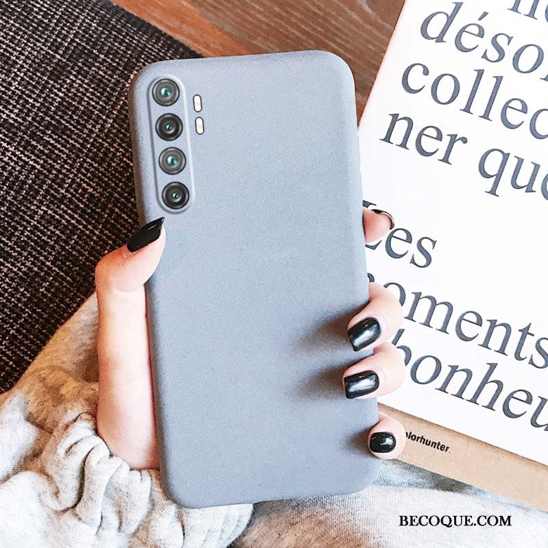 Xiaomi Mi Note 10 Lite Coque Noir Fluide Doux Tout Compris Protection Petit Silicone