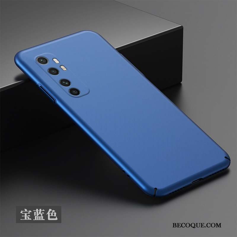 Xiaomi Mi Note 10 Lite Difficile Tout Compris Simple Petit Coque De Téléphone Or