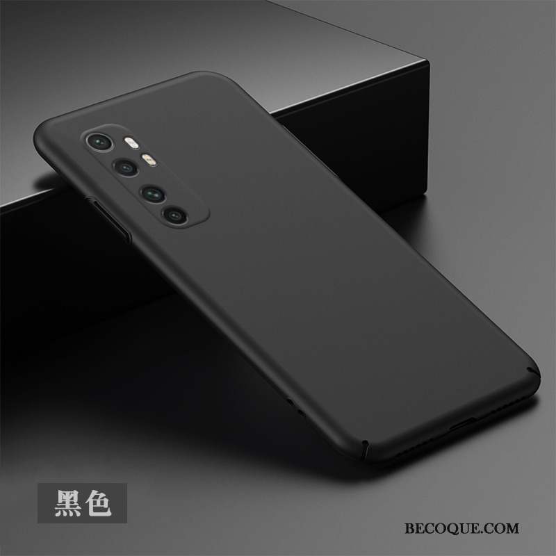 Xiaomi Mi Note 10 Lite Difficile Tout Compris Simple Petit Coque De Téléphone Or