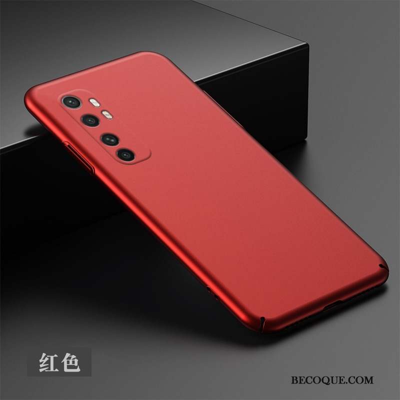 Xiaomi Mi Note 10 Lite Difficile Tout Compris Simple Petit Coque De Téléphone Or