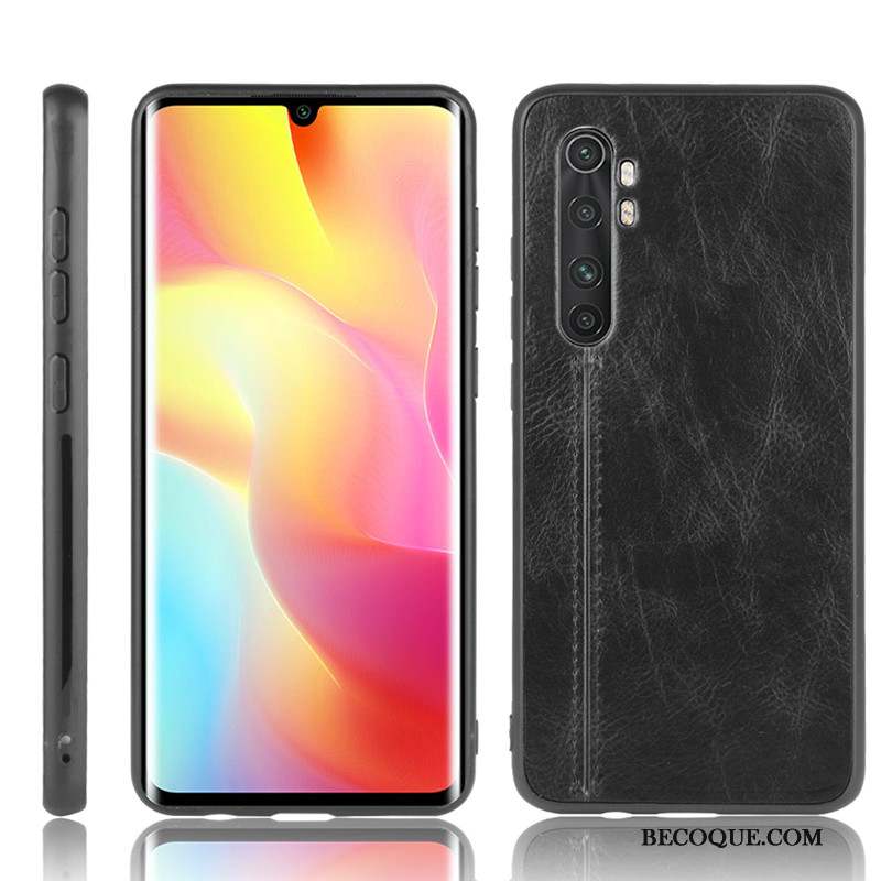 Xiaomi Mi Note 10 Lite Modèle Fleurie Jeunesse Protection Petit Bovins Coque De Téléphone