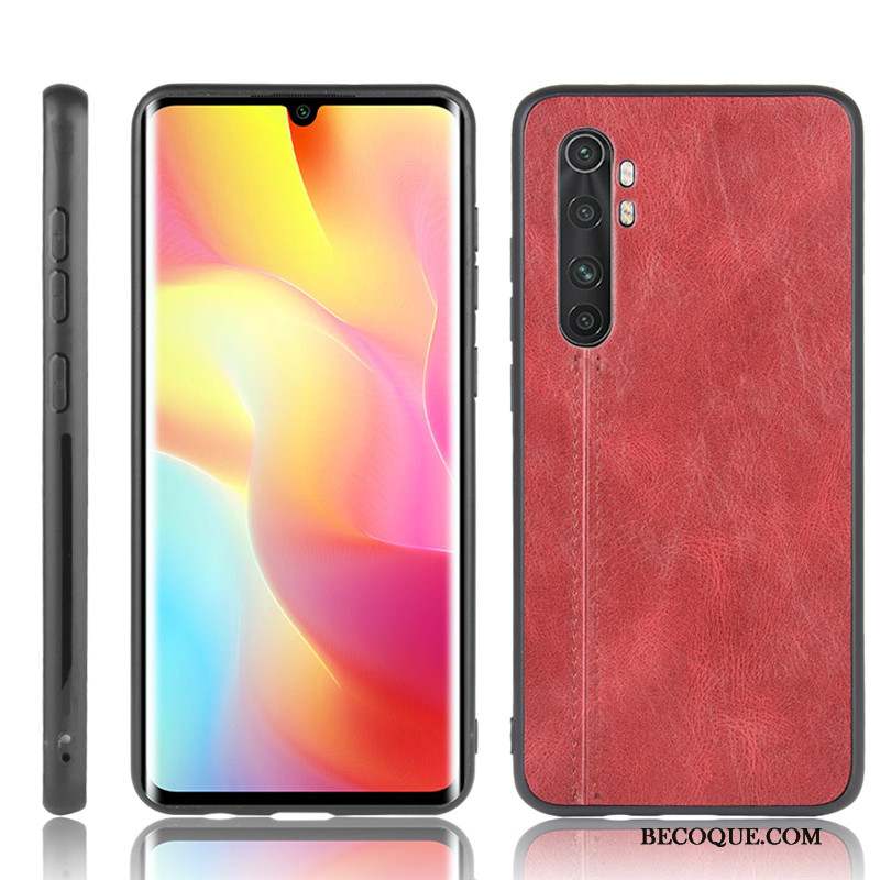 Xiaomi Mi Note 10 Lite Modèle Fleurie Jeunesse Protection Petit Bovins Coque De Téléphone