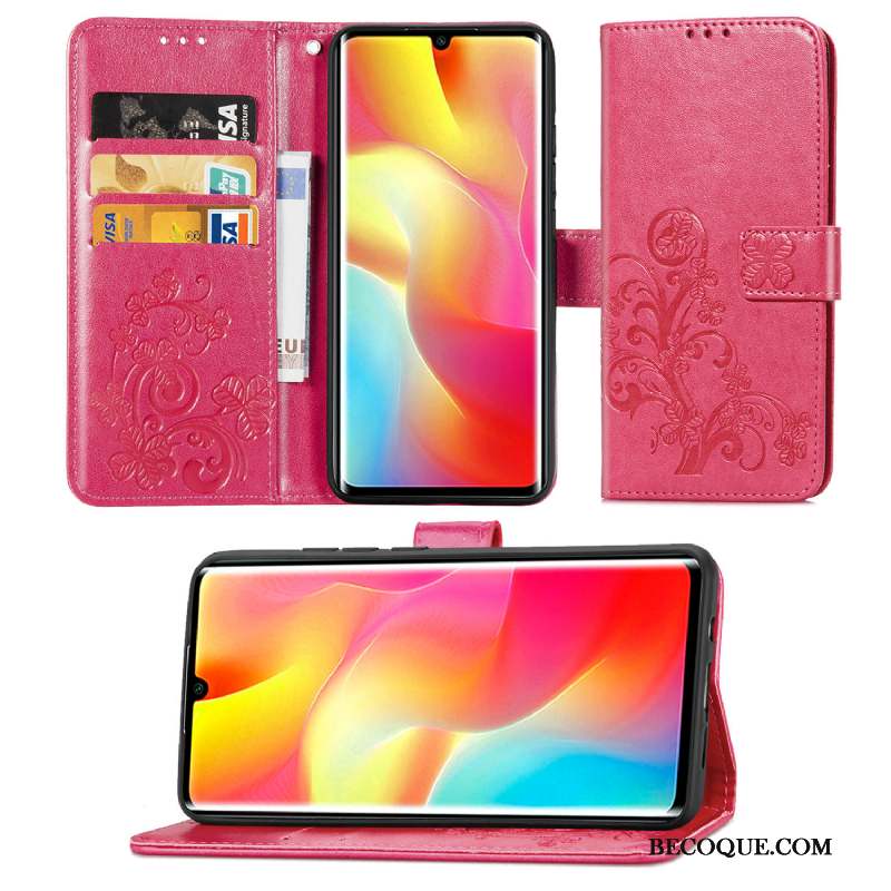 Xiaomi Mi Note 10 Lite Petit Chanceux Coque De Téléphone Rouge Jeunesse Clamshell