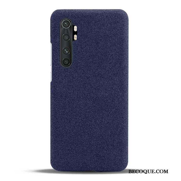 Xiaomi Mi Note 10 Lite Sac Personnalité Gris Cuir Coque De Téléphone Jeunesse