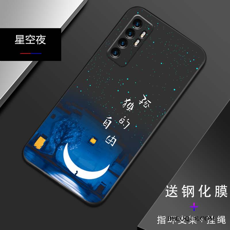 Xiaomi Mi Note 10 Lite Silicone Créatif Simple Coque De Téléphone Fluide Doux Légères