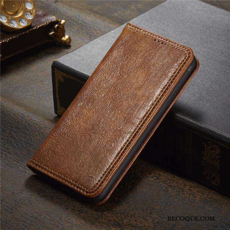 iPhone 11 Coque Carte Incassable Tout Compris Cuir Modèle Fleurie Personnalisé