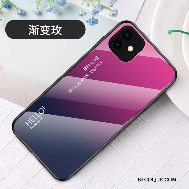 iPhone 11 Coque De Téléphone Mode Étui Personnalité Dégradé Protection