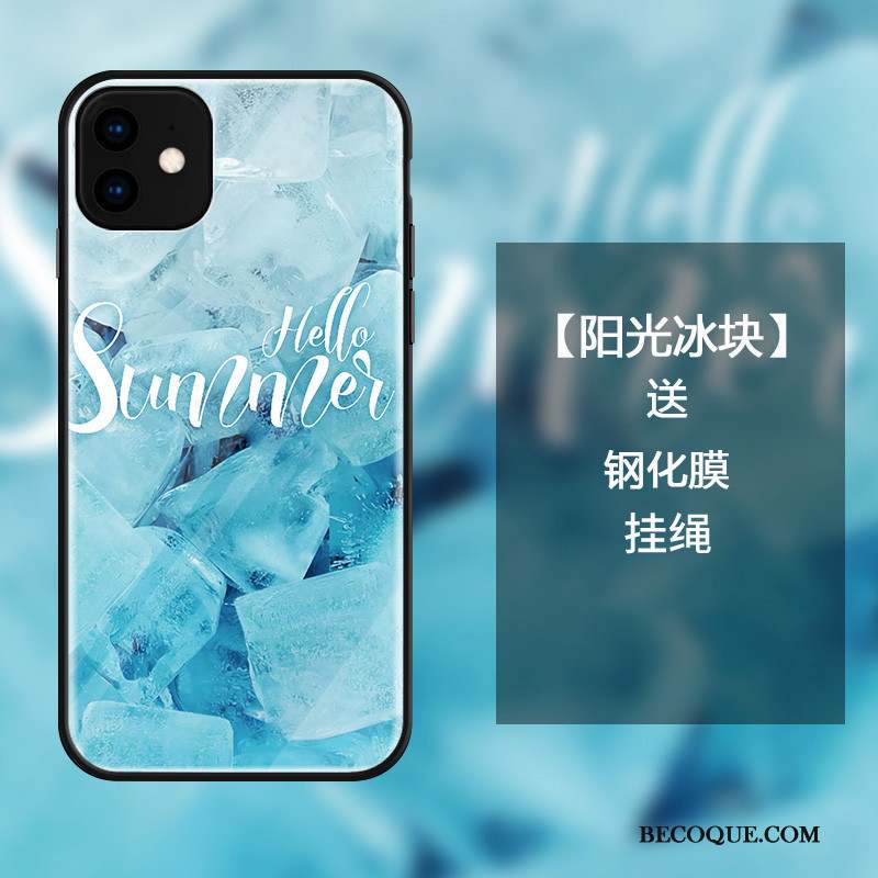 iPhone 11 Coque Luxe Mode Verre Tendance Tout Compris Protection