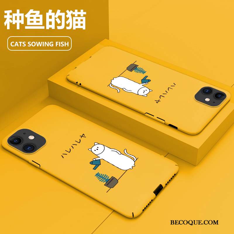 iPhone 11 Coque Étui Dessin Animé Protection Incassable Personnalité Marque De Tendance