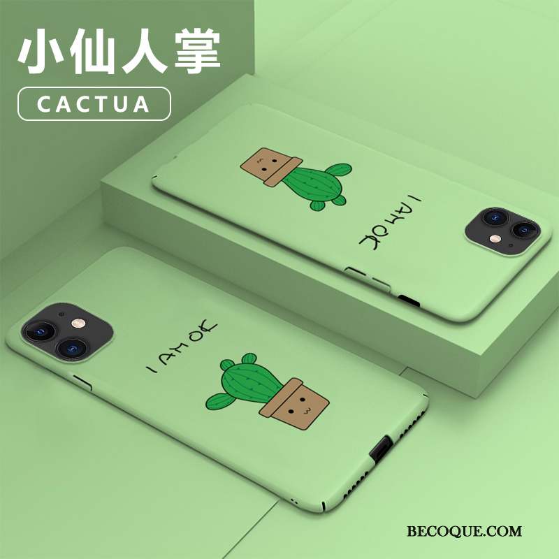 iPhone 11 Coque Étui Dessin Animé Protection Incassable Personnalité Marque De Tendance