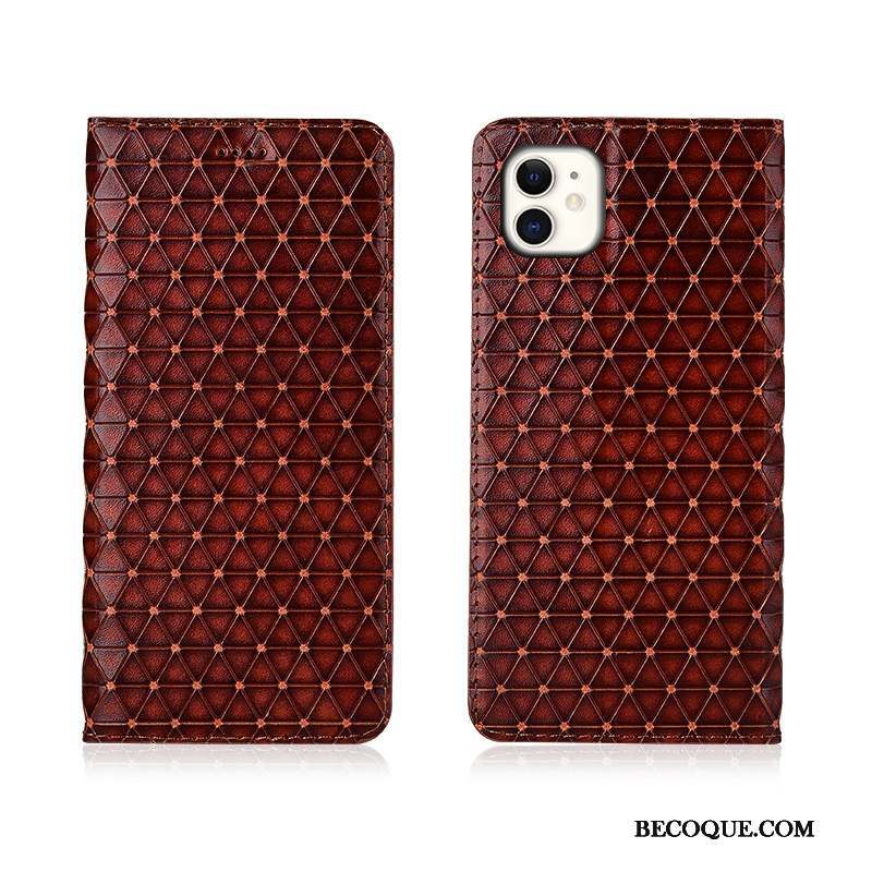 iPhone 11 Créatif Plaid Étui Protection Coque De Téléphone Incassable