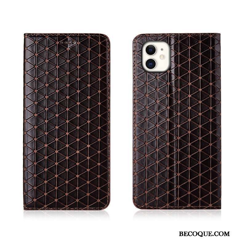 iPhone 11 Créatif Plaid Étui Protection Coque De Téléphone Incassable