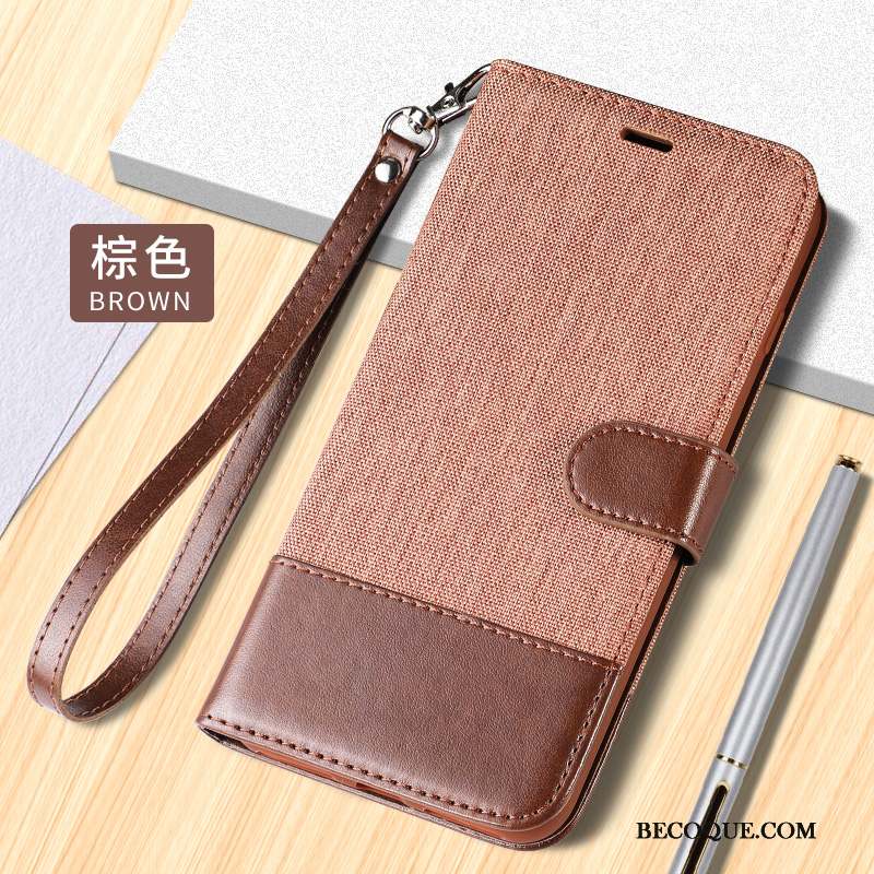 iPhone 11 Housse Étui En Cuir Coque De Téléphone Protection Nouveau Incassable