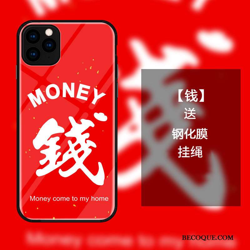 iPhone 11 Pro Coque De Fête Incassable Style Chinois Tout Compris Protection Rouge