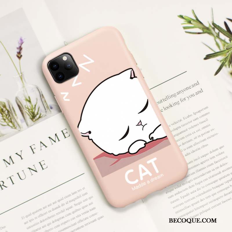 iPhone 11 Pro Coque Étui Incassable Super Mignon Protection Chiens Chat