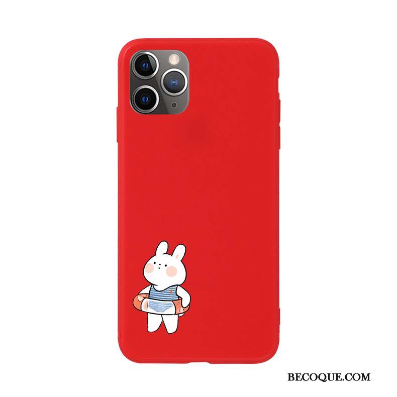 iPhone 11 Pro Fluide Doux Coque De Téléphone Étui Protection Charmant Dessin Animé