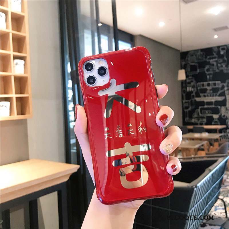 iPhone 11 Pro Max Coque Amoureux Placage Étui Incassable Nouveau Luxe