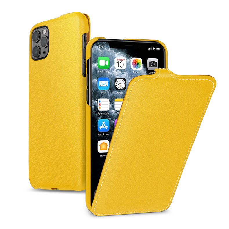 iPhone 11 Pro Max Coque Protection Housse Étui Business Vert Personnalité