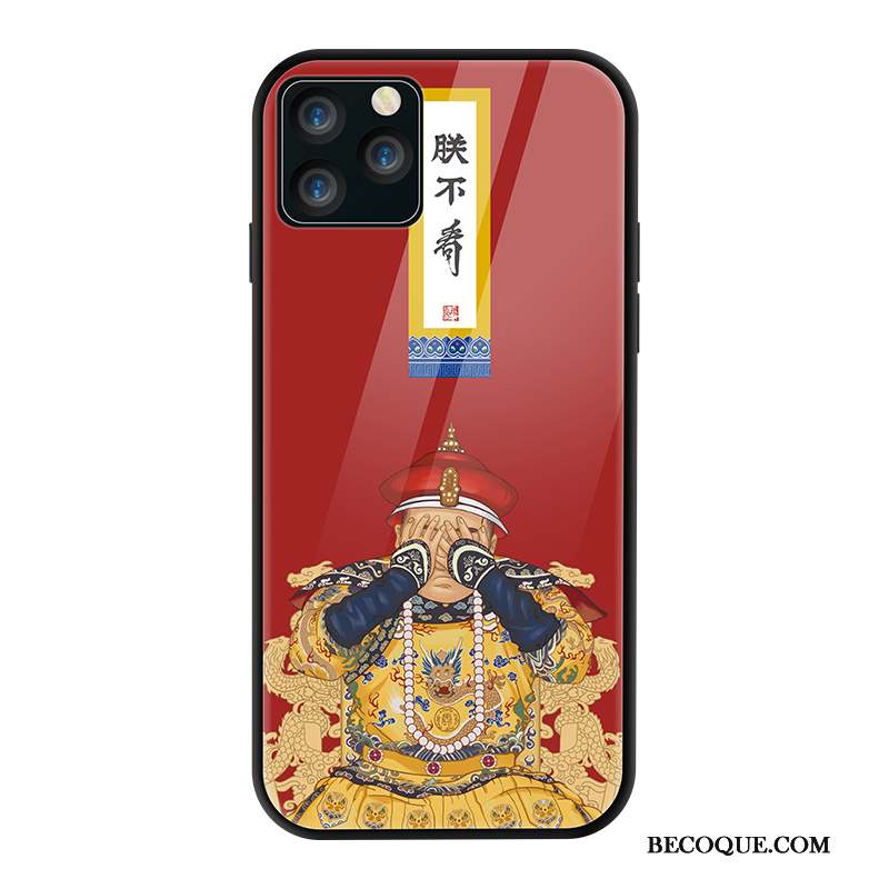 iPhone 11 Pro Max Coque Style Chinois Personnalité Palais Tendance Original Vent
