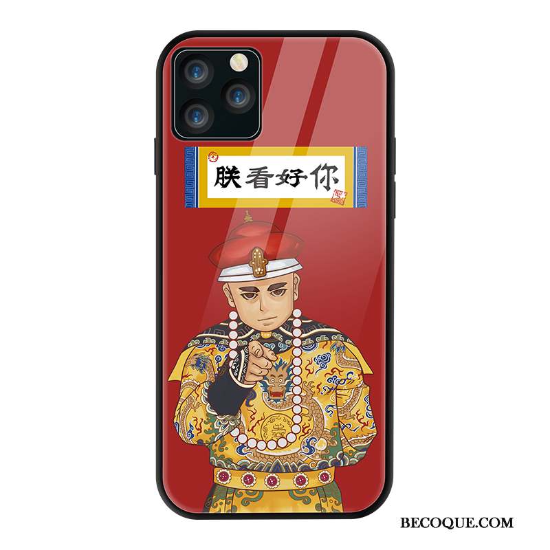 iPhone 11 Pro Max Coque Style Chinois Personnalité Palais Tendance Original Vent