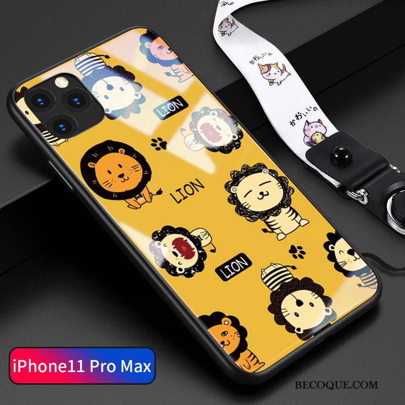 iPhone 11 Pro Max Très Mince Personnalité Étui Coque De Téléphone Protection Luxe