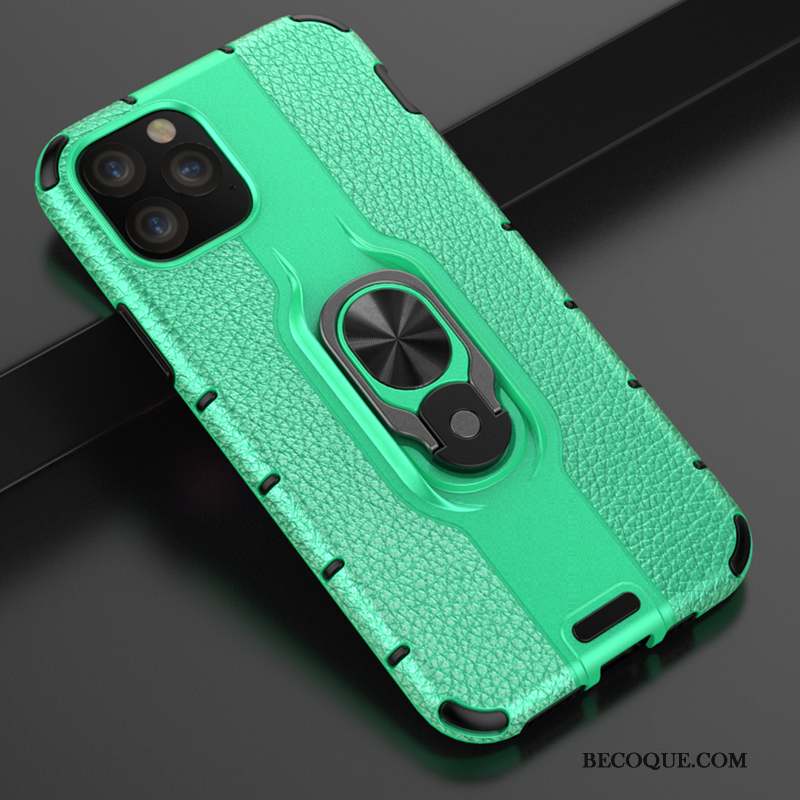 iPhone 11 Pro Nouveau Créatif Support Blanc Coque De Téléphone Vert