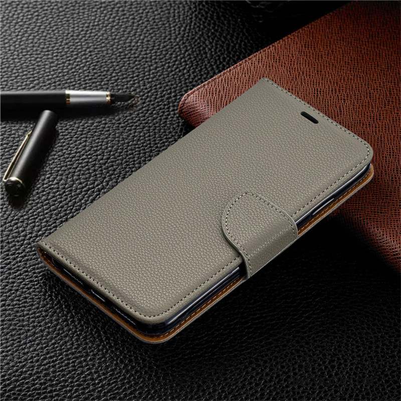 iPhone 11 Étui En Cuir Tendance Portefeuille Coque De Téléphone Tout Compris Housse