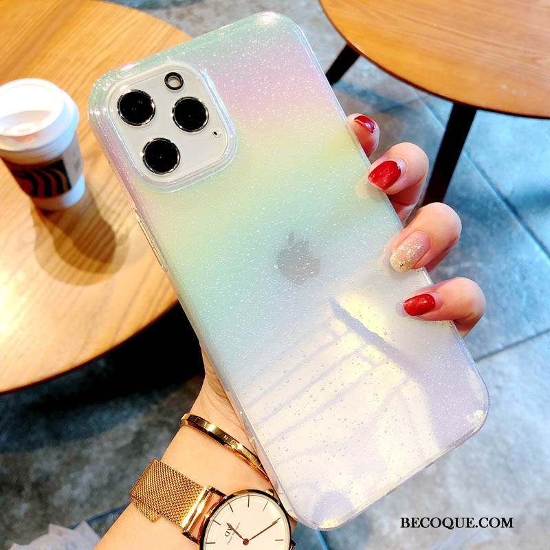 iPhone 12 Mini Coque Coloré Bleu Étui Incassable Très Mince Modèle Fleurie