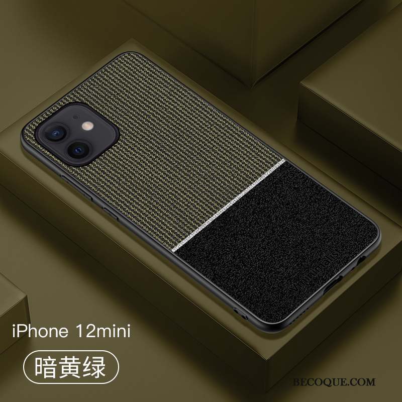 iPhone 12 Mini Tout Compris Étui En Cuir Coque Modèle Fleurie Protection Incassable