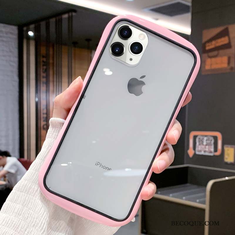 iPhone 12 Pro Max Coque De Téléphone Luxe Incassable Transparent Silicone Verre