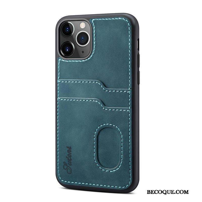 iPhone 12 Pro Max Nouveau Couvercle Arrière Étui En Cuir Jaune Coque De Téléphone Carte