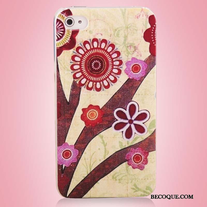 iPhone 4/4s Coque De Téléphone Téléphone Portable Protection Multicolore Art Arbres