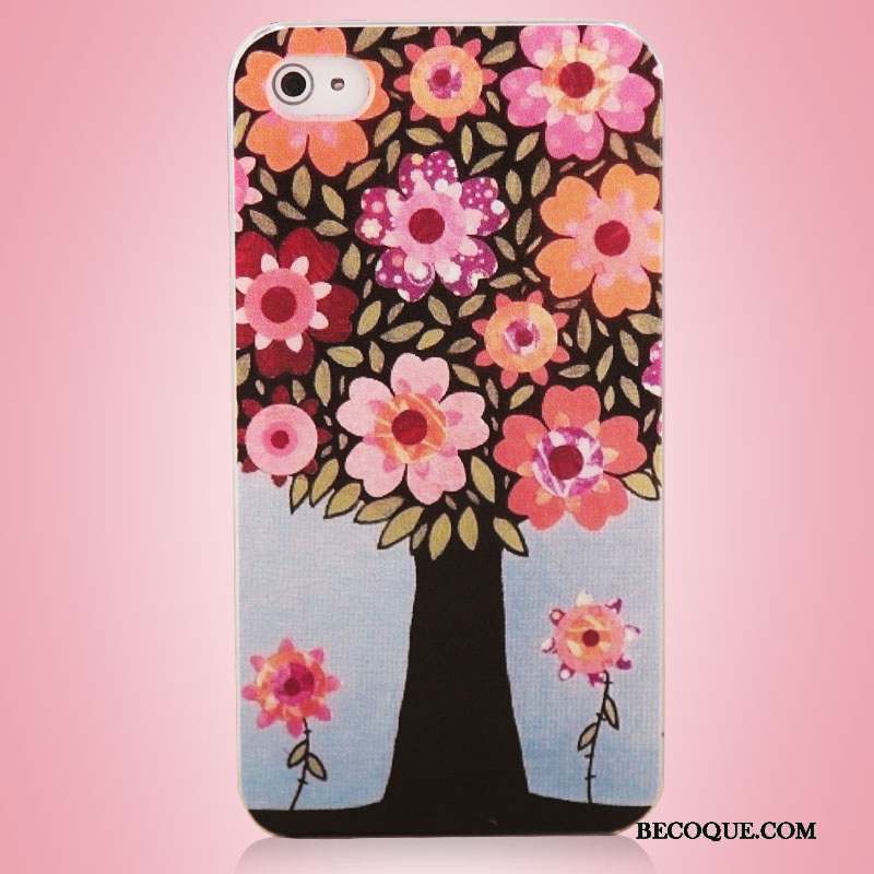 iPhone 4/4s Coque De Téléphone Téléphone Portable Protection Multicolore Art Arbres