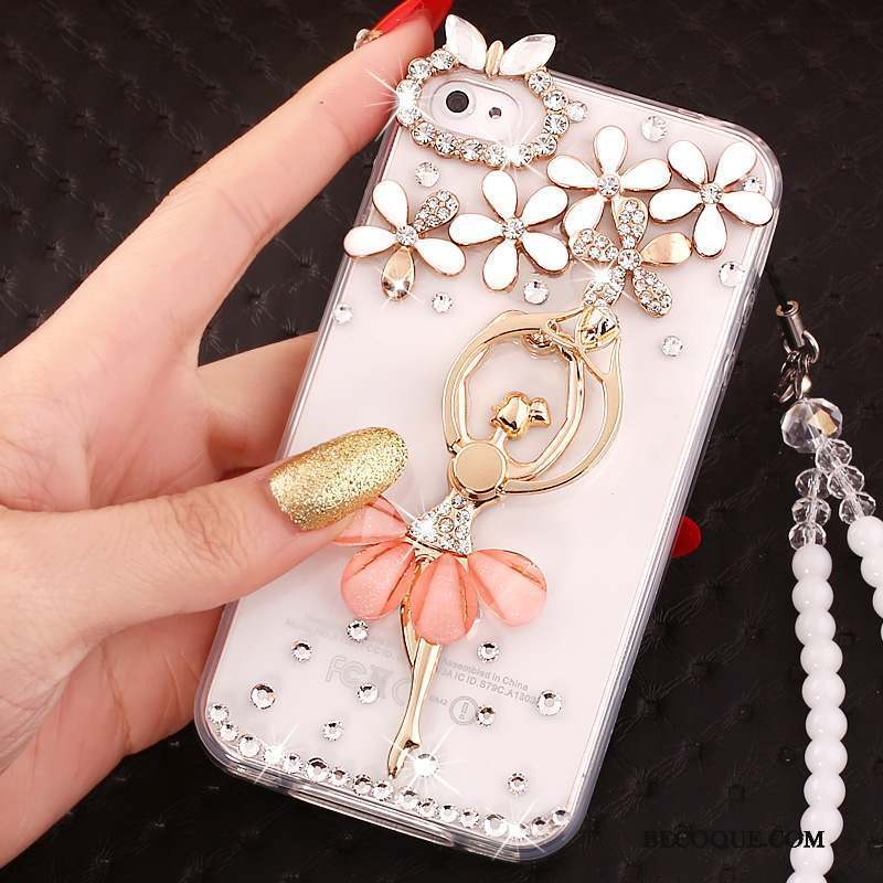 iPhone 4/4s Coque De Téléphone Étui Protection Ornements Suspendus Incassable Strass