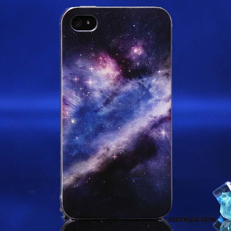 iPhone 4/4s Coque Délavé En Daim Peinture Étui Difficile Violet Protection