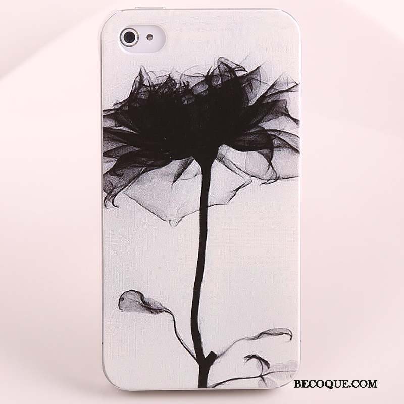 iPhone 4/4s Violet Simple Coque Étui Protection De Téléphone