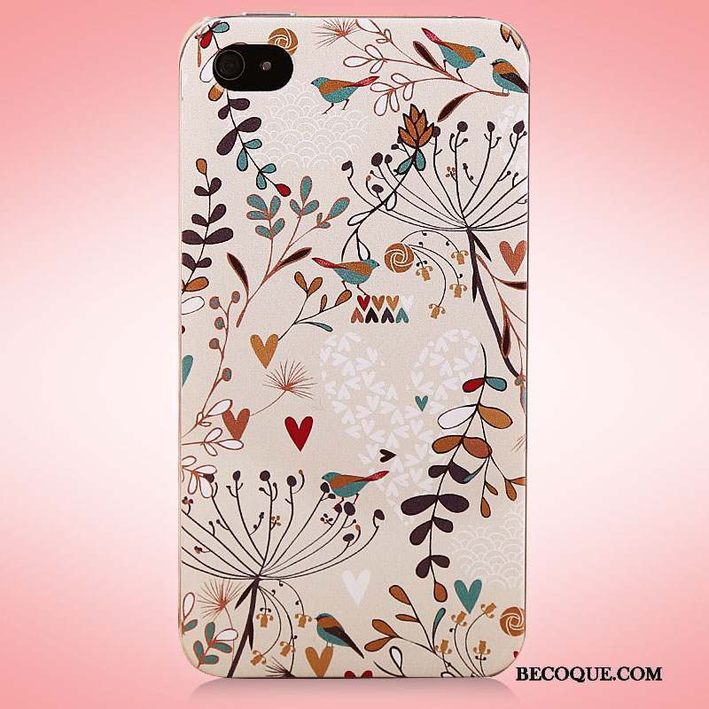 iPhone 4/4s Étui Tendance Peinture Téléphone Portable Coque Nouveau