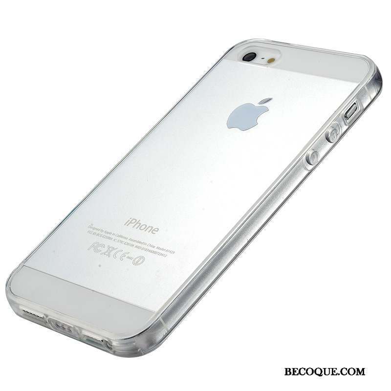 iPhone 5/5s Bleu Coque De Téléphone Silicone Tout Compris Étui Protection