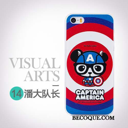 iPhone 5/5s Charmant Vert Coque De Téléphone Créatif Personnalité Dessin Animé