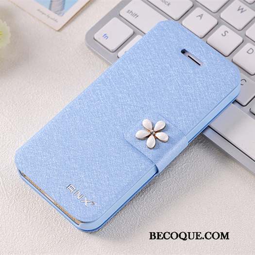 iPhone 5/5s Coque Bleu Incassable Protection Téléphone Portable Très Mince Tout Compris