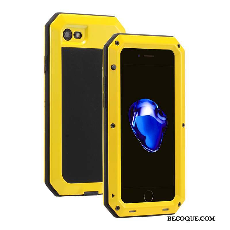 iPhone 5/5s Coque De Téléphone Armure Protection Border Métal Étui