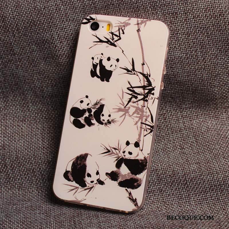 iPhone 5/5s Coque De Téléphone Charmant Incassable Dessin Animé Tout Compris Jaune