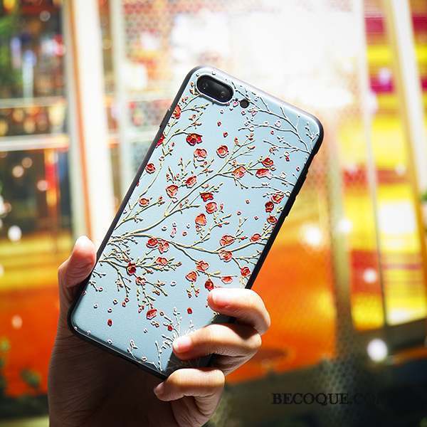 iPhone 5/5s Coque Délavé En Daim Personnalité Arbres Silicone Fluide Doux Sakura
