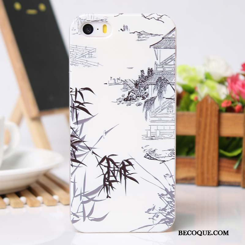 iPhone 5/5s Coque Protection Gaufrage Étui Nouveau Cool