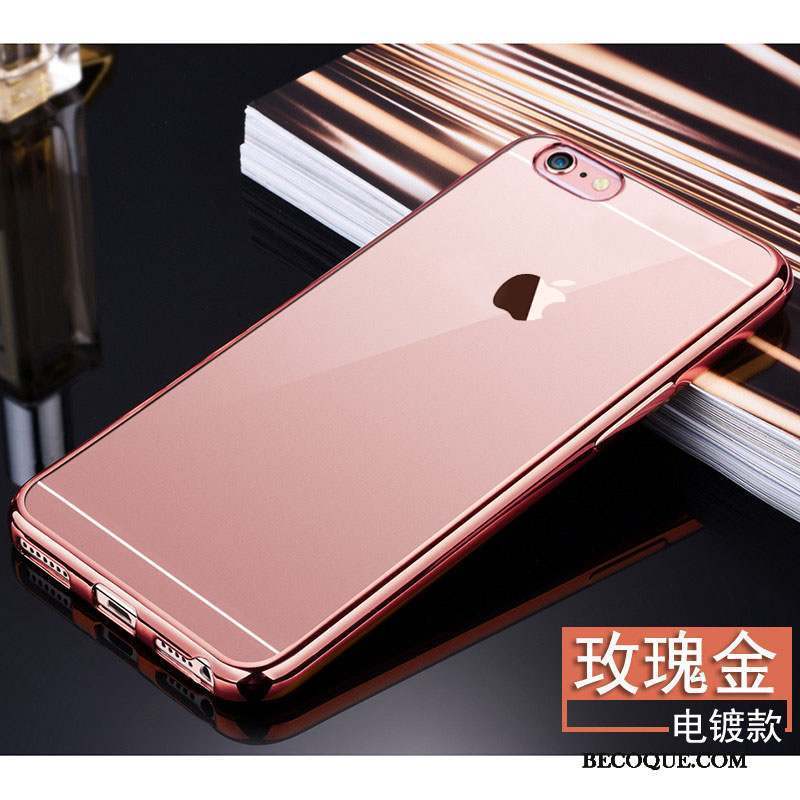 iPhone 5/5s Coque Protection Incassable Tout Compris Or Rose Tendance Transparent