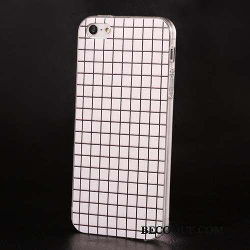 iPhone 5/5s Coque Silicone Blanc Tendance Protection Créatif Nouveau