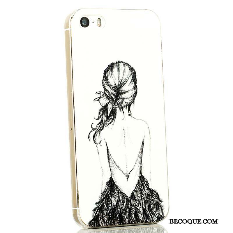 iPhone 5/5s Difficile Coque Dessin Animé Très Mince Tendance Charmant